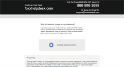 Desktop Screenshot of foxxhelpdesk.com